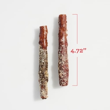 DreamBone Holiday Pretzel Sticks for Dogs, Rawhide-Free Treats