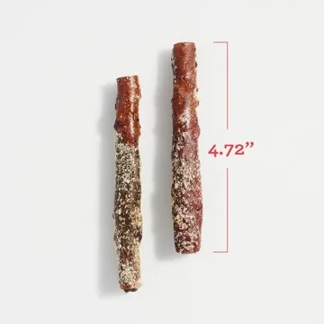 DreamBone Holiday Pretzel Sticks for Dogs, Rawhide-Free Treats