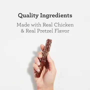 DreamBone Holiday Pretzel Sticks for Dogs, Rawhide-Free Treats