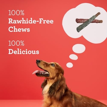 DreamBone Holiday Pretzel Sticks for Dogs, Rawhide-Free Treats