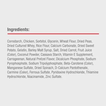 DreamBone Holiday Pretzel Sticks for Dogs, Rawhide-Free Treats