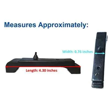 Aftermarket Rubber Radiator Insulator Pads / 4 Core Radiator Upper and Lower Mounts 4 Piece Kit Compatible with Chevrolet Buick Oldsmobile Pontiac