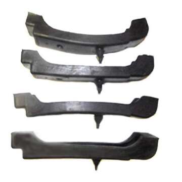 Aftermarket Rubber Radiator Insulator Pads / 4 Core Radiator Upper and Lower Mounts 4 Piece Kit Compatible with Chevrolet Buick Oldsmobile Pontiac