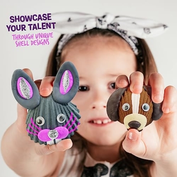 Dan&Darci Seashell Painting Kit for Kids - Arts & Crafts