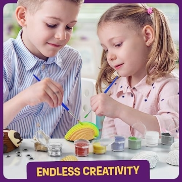 Dan&Darci Seashell Painting Kit for Kids - Arts & Crafts