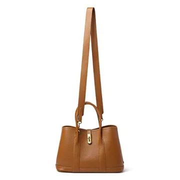 DORIS&JACKY Luxury Leather Tote Bag for Women