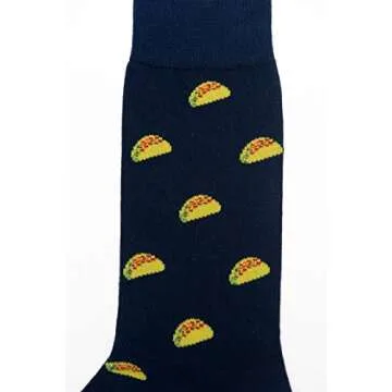 AUSCUFFLINKS Taco Socks - Fun & Quirky Gift for Everyone!