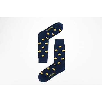AUSCUFFLINKS Taco Socks for Women and Men