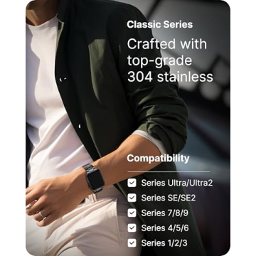 Fullmosa Stylish Adjustable Apple Watch Bands for All