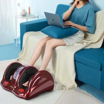 Shiatsu Foot Massager with Remote Control for Deep Relaxation