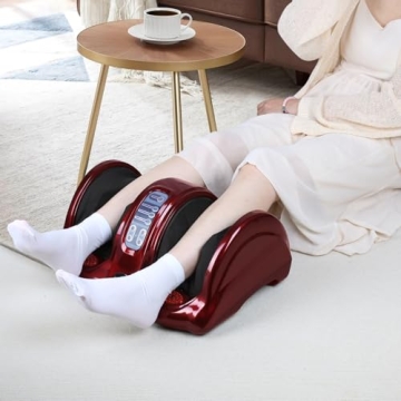 Shiatsu Foot Massager with Remote Control for Deep Relaxation