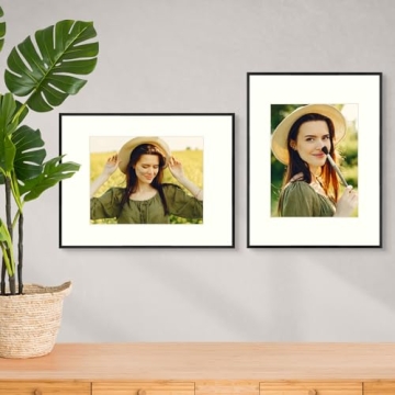 Elegant 16x20 Metal Picture Frames Set - Modern Design