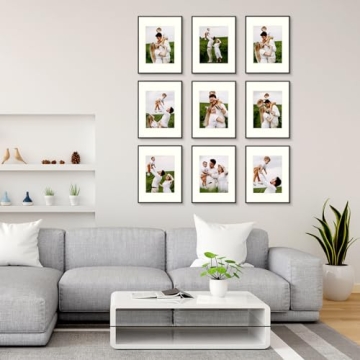 Elegant 16x20 Metal Picture Frames Set - Modern Design