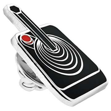 PinMart Retro Video Gaming Original Controller Enamel Lapel Pin Set