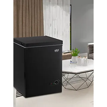 Compact 3.5 Cu.Ft Chest Freezer with Temperature Control