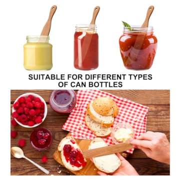 Skinny Wooden Spurtle Perfect for Sourdough and Mixing