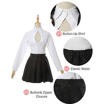 Nuoqi Mitsuri Kanroji Anime Cosplay Costume Set