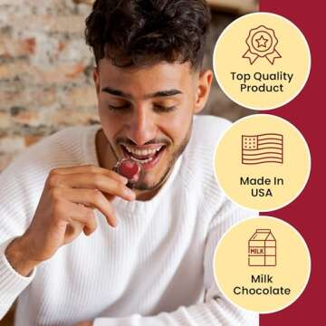 Queen Anne Chocolate Covered Cherry Gift Box 20 Pieces