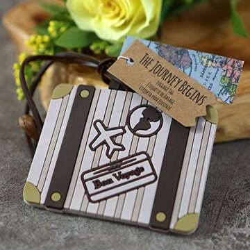 Charming Kate Aspen Luggage Tag for Travel Lovers