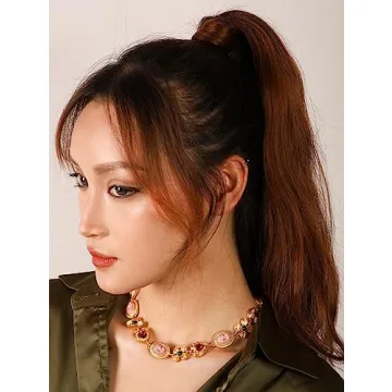 Medieval Byzantine Colorful Statement Necklace for All