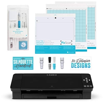 Silhouette Cameo 4 Bundle with Extra Blade and Tools