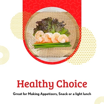 Cathay Fresh Spring Roll Rice Paper Wrappers - 30 Sheets