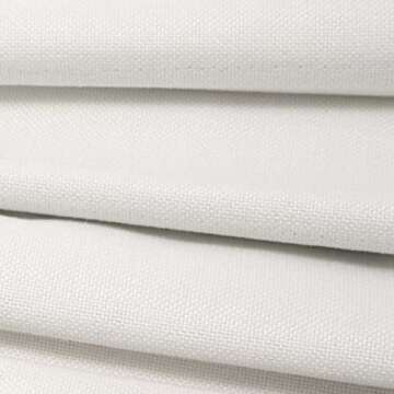 DEJAVU Cordless White Roman Shades for Windows, Fabric Thermal Insulated Window Blinds, Custom Made Room Darkening Blackout Light Filtering Roman Shades for Windows, Doors, Kitchen Windows