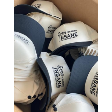 Sorry for Being Insane Vintage Trucker Hat - Trendy Retro Style