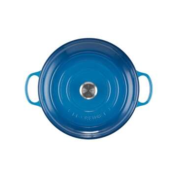 Le Creuset Signature Braiser 5 qt Enameled Cast Iron - Marseille