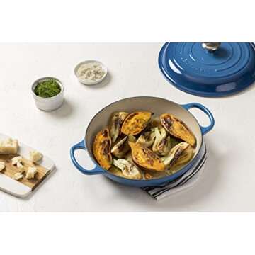 Le Creuset Enameled Cast Iron Braiser 5 qt Marseille
