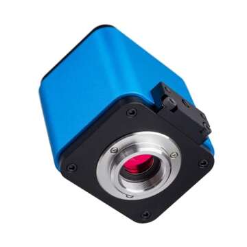 AmScope 5MP Auto-Focus HDMI WiFi Digital C-Mount Camera
