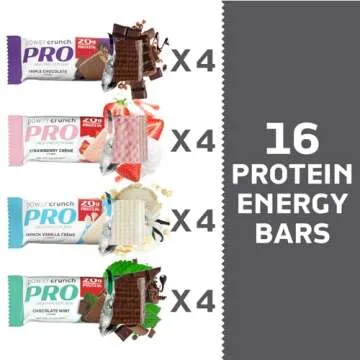 Power Crunch PRO Protein Bars - 16 Count Variety Pack