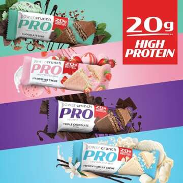 Power Crunch PRO Protein Bars - 16 Count Variety Pack