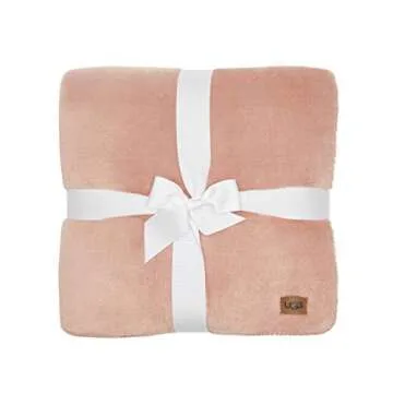 UGG Whitecap Plush Oversized Throw Blanket in Quartz