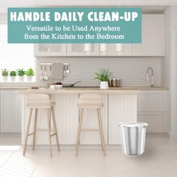 Buy Durable 4 Gallon Trash Bags - 105 Count Unscented