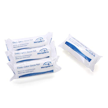 Hospora Medical Elastic Cotton Gauze Roll for First Aid