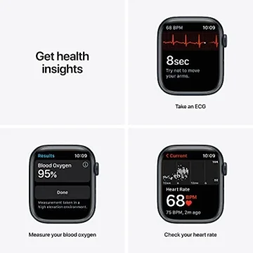 Apple Watch Series 7 GPS 45mm - Health Tracker & Stylish Smartwatch