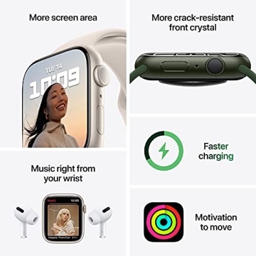 Apple Watch Series 7 GPS 45mm - Health Tracker & Stylish Smartwatch