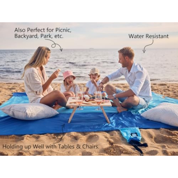 Wekapo Sandproof Beach Blanket Large Quick-Drying Lightweight