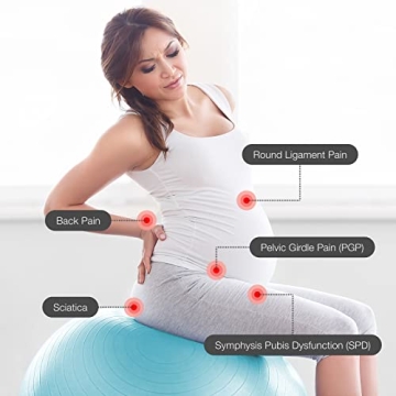 BABYGO Birthing Ball Set - Eco-Friendly Pregnancy Fitness Solution