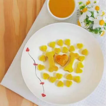 Sofliym Dog Treat Molds Silicone for Candy and Chocolate