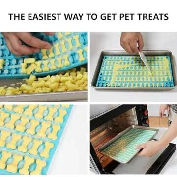 Sofliym Dog Treat Molds Silicone for Candy and Chocolate