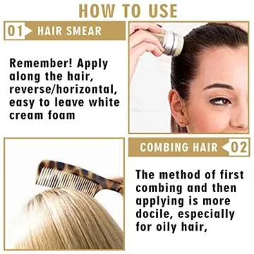 CAHIUYOA Hair Wax Stick for Styling, 1PCS, 2.7 Oz, Non-greasy Stick Wax for Fly Away & Edge Frizz Hair, Makes Hair Look Neat and Tidy