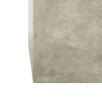 SAFAVIEH Outdoor Dark Grey Concrete Coffee Table Modern Durable