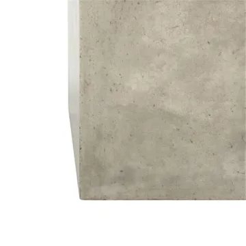 SAFAVIEH Outdoor Dark Grey Concrete Coffee Table Modern Durable