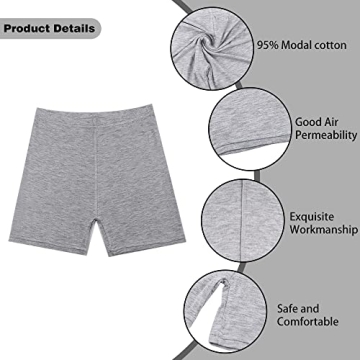 HOLLHOFF Breathable Dance Shorts for Girls 4-5T - 8 Pack