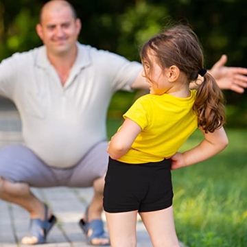 HOLLHOFF Breathable Dance Shorts for Girls 4-5T - 8 Pack