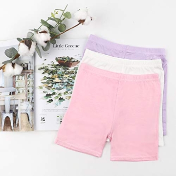 HOLLHOFF Breathable Dance Shorts for Girls 4-5T - 8 Pack