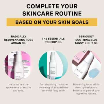 Acure Soothing Tansy Night Rose Oil for Sensitive Skin