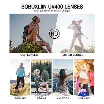 Stylish Oval Sunglasses with UV Protection for Women